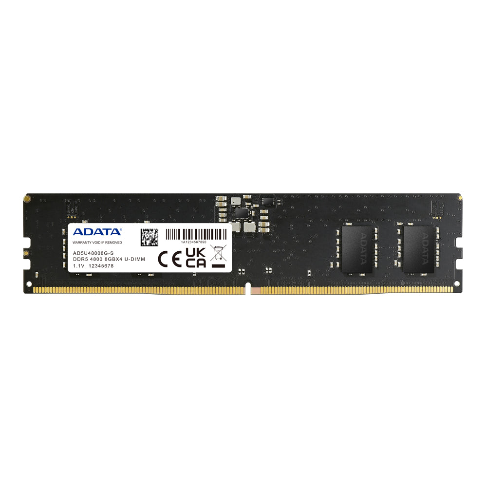 ADATA AD5U48008G-S Speichermodul 8 GB 1 x 8 GB DDR5 288-pin DIMM ECC