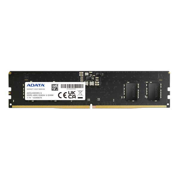 ADATA AD5U48008G-S Speichermodul 8 GB 1 x 8 GB DDR5 288-pin DIMM ECC