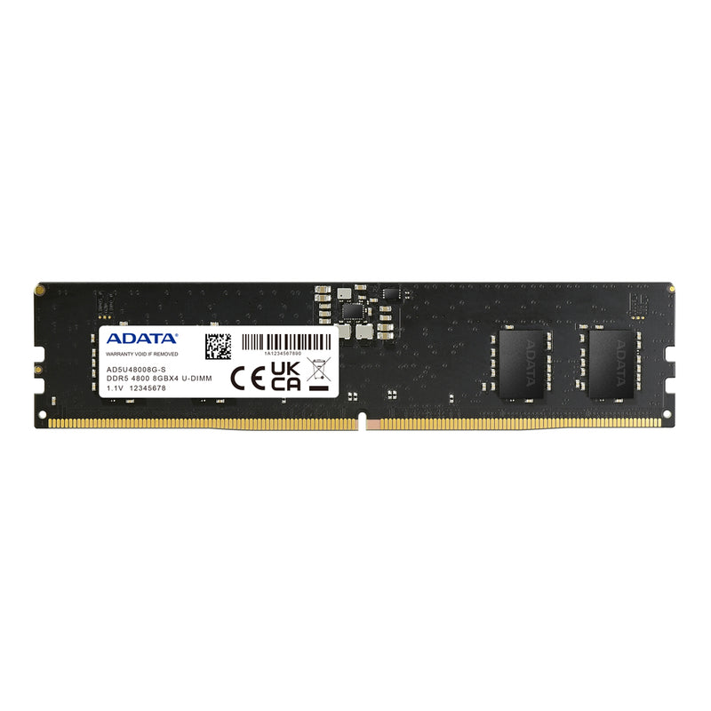 ADATA AD5U48008G-S Speichermodul 8 GB 1 x 8 GB DDR5 288-pin DIMM ECC