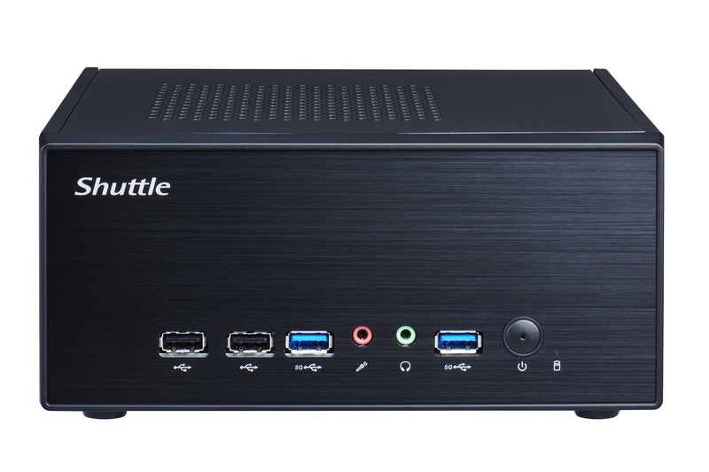 Shuttle XPС slim XPC slim Barebone XH610G2 - S1700, Intel H610, 1xDP, 2xHDMI, 2 PCIe Slots (1x 16X & 1x X1), 2x Intel LAN (1G + 2.5G), 8x USB, 1x 2.5", 3x M.2, 24/7 Dauerbetrieb