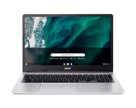 Acer Chromebook CB315-4H-P9XQ Intel® Pentium® Silver N6000 39,6 cm (15.6") Full HD 4 GB LPDDR4x-SDRAM 128 GB Flash Wi-Fi 6E (802.11ax) ChromeOS Silber