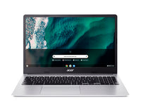 Acer Chromebook CB315-4H-P9XQ Intel® Pentium® Silver N6000 39,6 cm (15.6") Full HD 4 GB LPDDR4x-SDRAM 128 GB Flash Wi-Fi 6E (802.11ax) ChromeOS Silber