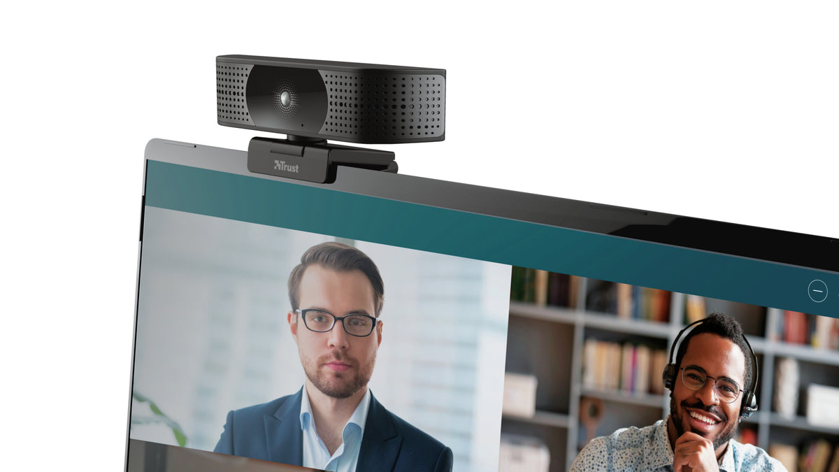 Trust Teza Webcam 3840 x 2160 Pixel USB 2.0 Schwarz