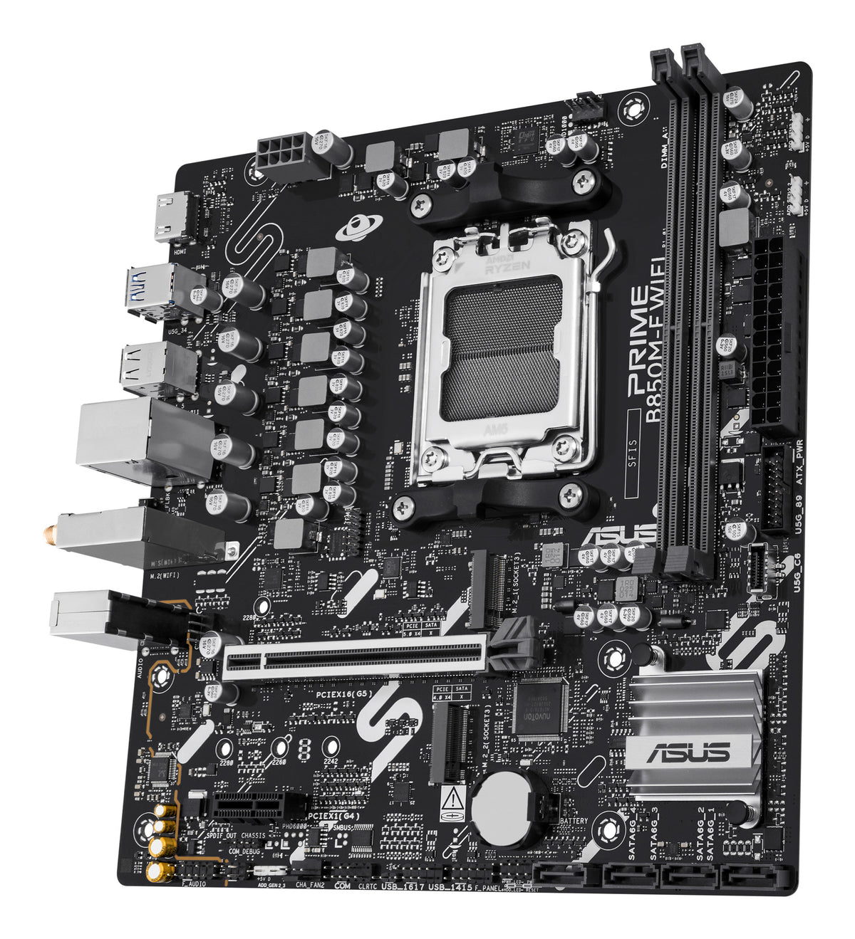 ASUS PRIME B850M-F WIFI AMD B850 Sockel AM5 micro ATX