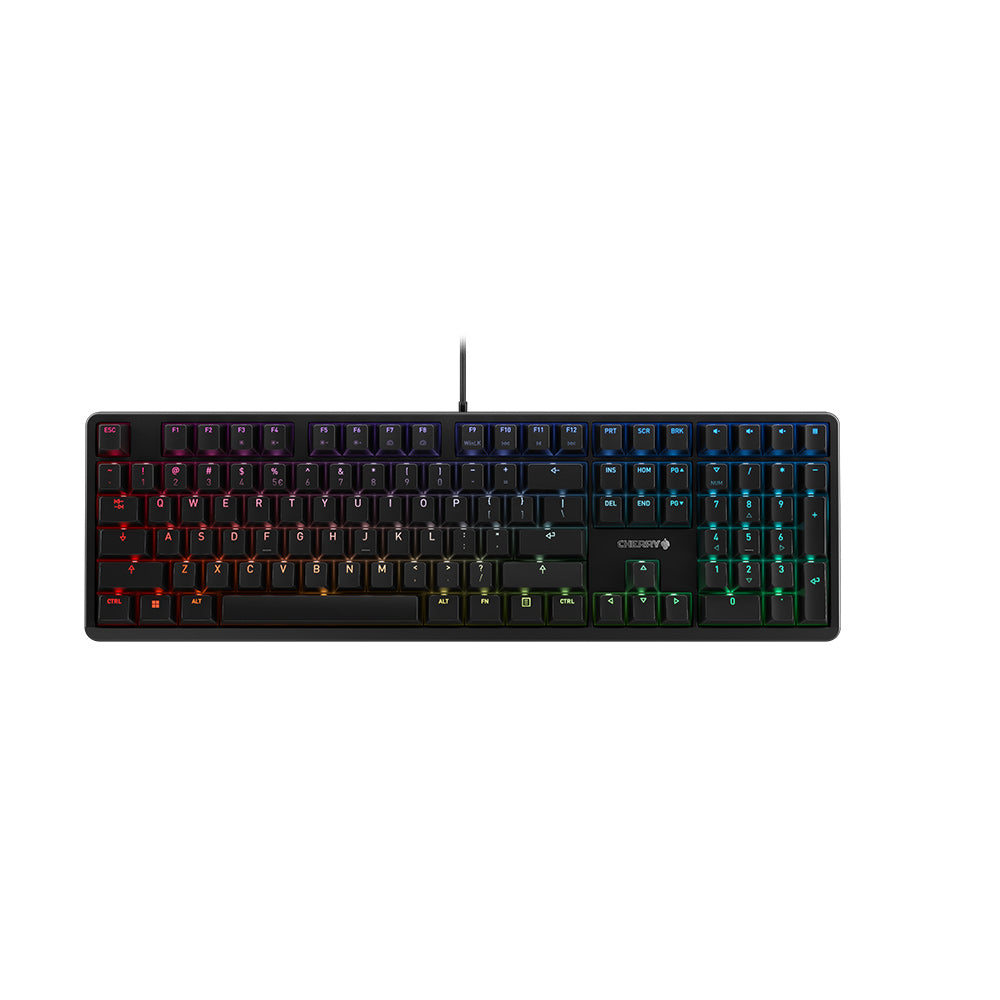 CHERRY G80-3000N RGB Tastatur Universal USB QWERTY US International Schwarz