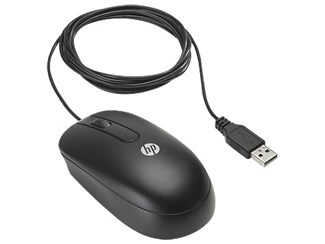 HP USB Optical Scroll Mouse Maus Büro Beidhändig USB Typ-A Optisch 800 DPI