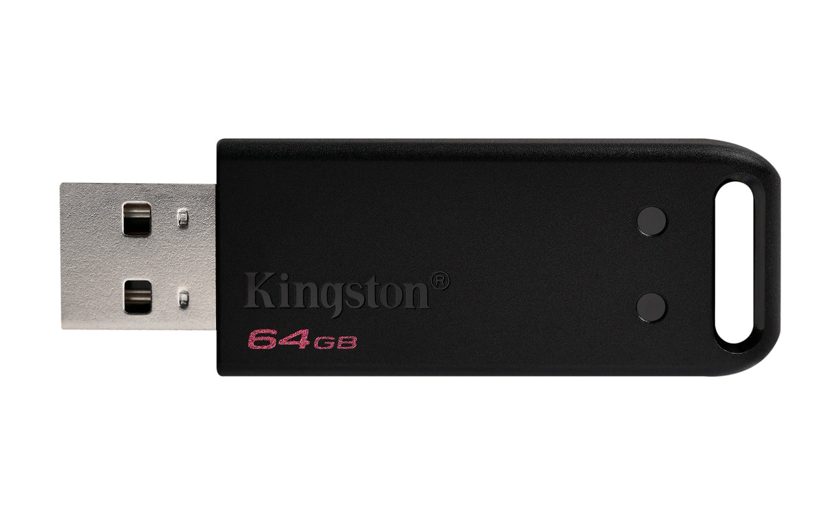 Kingston Technology DataTraveler 20 USB-Stick 64 GB USB Typ-A 2.0 Schwarz