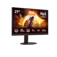 AOC G4 Q27G4SRU Computerbildschirm 68,6 cm (27") 2560 x 1440 Pixel Quad HD LED Schwarz, Rot