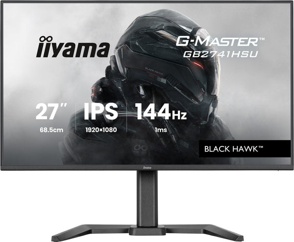 iiyama G-MASTER GB2741HSU-B1 Computerbildschirm 68,6 cm (27") 1920 x 1080 Pixel Full HD LED Schwarz