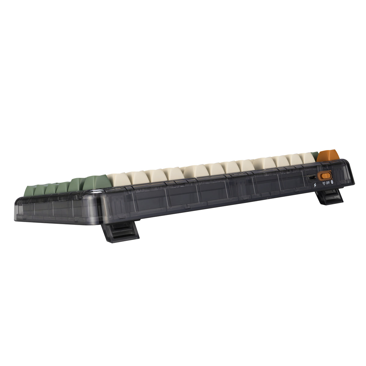 ASUS Jelly75 KD201 KEYBOARD/MK-WH/GE/83 Tastatur Universal USB + RF Wireless + Bluetooth Mehrfarbig