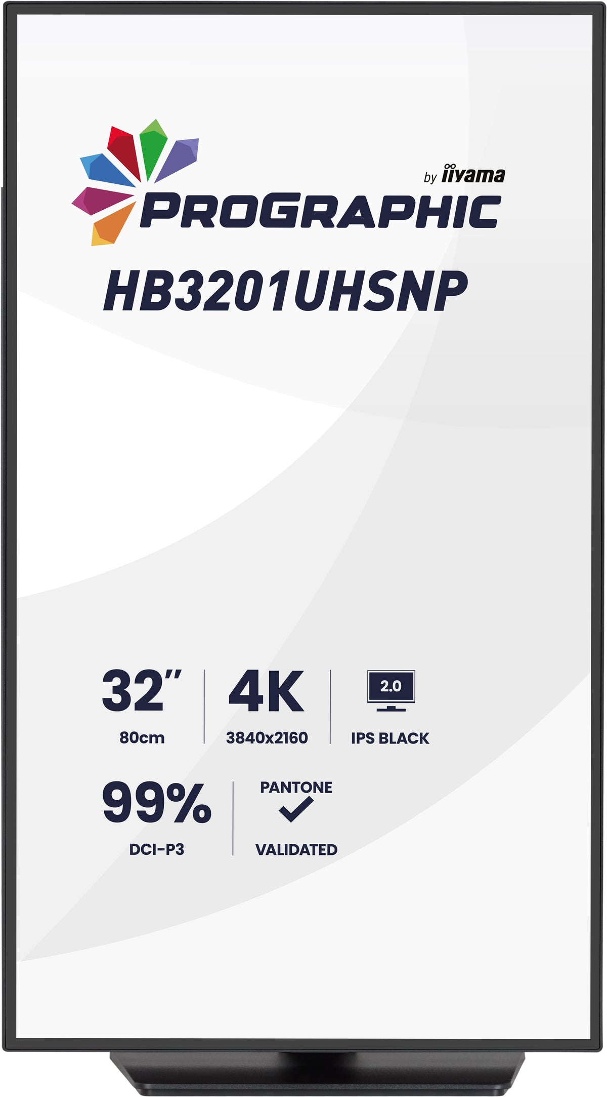 iiyama ProGraphic HB3201UHSNP-B1 Computerbildschirm 80 cm (31.5") 3840 x 2160 Pixel 4K Ultra HD Schwarz