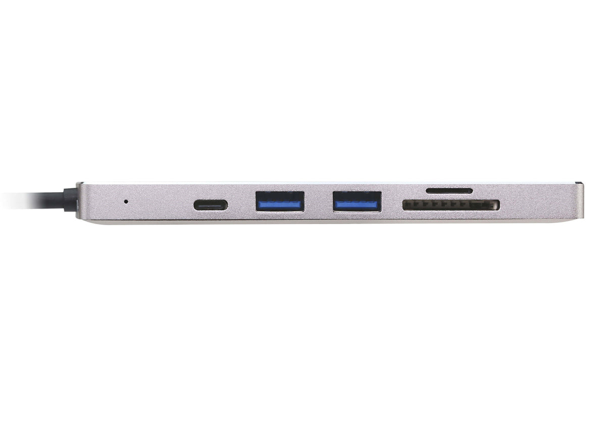 ATEN USB-C-Multiport-Mini-Dockingstation mit Power-Pass-Through