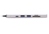 ATEN USB-C-Multiport-Mini-Dockingstation mit Power-Pass-Through