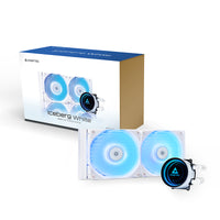 Chieftec ICEBERG 240-RGB-W Computergehäuse All-in-One-Flüssigkeitskühler 12 cm Weiß