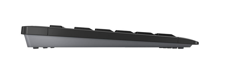CHERRY STREAM KEYBOARD WIRELESS Tastatur Universal RF Wireless QWERTY Portuguesisch Schwarz