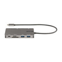 StarTech.com USB C Multiport Adapter - USB C auf HDMI 4K 30Hz/VGA Reiseadapter/Docking station - 5Gbit/s USB 3.0 Hub (USB A/USB C) - 100W Power Delivery - SD/Micro SD Kartenleser - Gigabit Netzwerk - 30cm Kabel