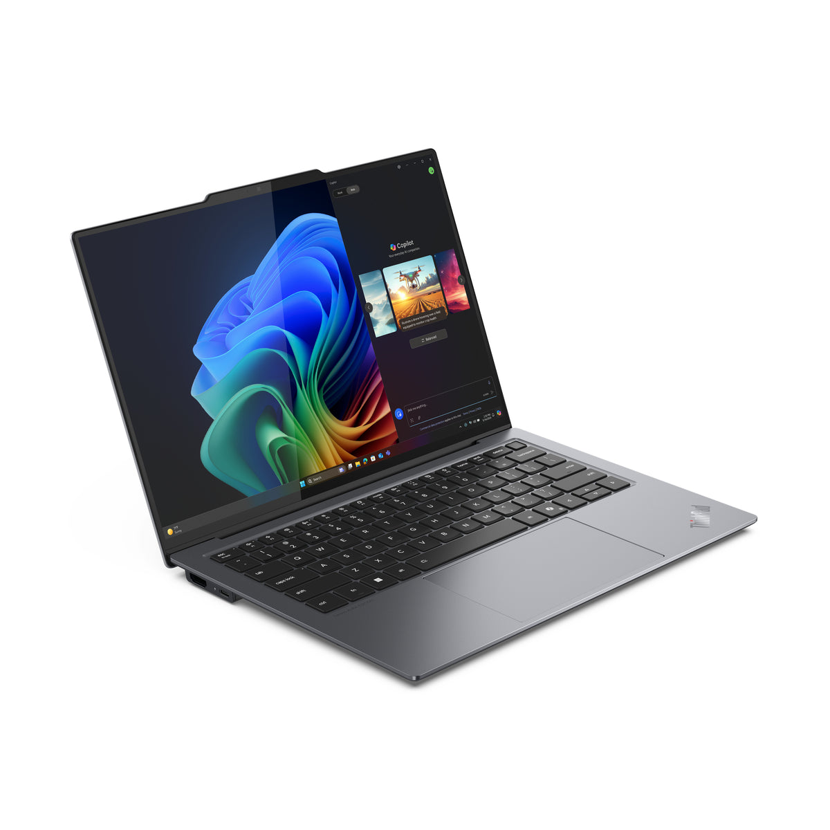 Lenovo ThinkPad X9-14 Gen 1 Copilot+ PC Intel Core Ultra 5 228V Laptop 35,6 cm (14") WUXGA 32 GB LPDDR5x-SDRAM 512 GB SSD Wi-Fi 7 (802.11be) Windows 11 Pro Grau Deutsch
