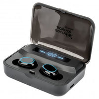 Manhattan 180382 Kopfhörer & Headset Kabellos im Ohr Anrufe/Musik Bluetooth Schwarz