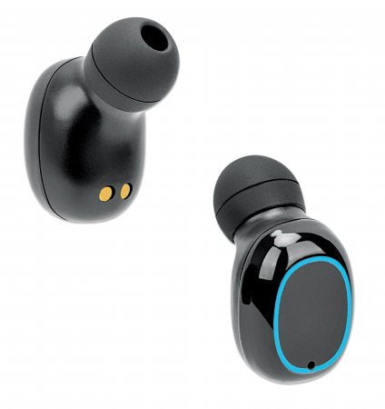 Manhattan 180382 Kopfhörer & Headset Kabellos im Ohr Anrufe/Musik Bluetooth Schwarz