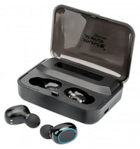 Manhattan 180382 Kopfhörer & Headset Kabellos im Ohr Anrufe/Musik Bluetooth Schwarz