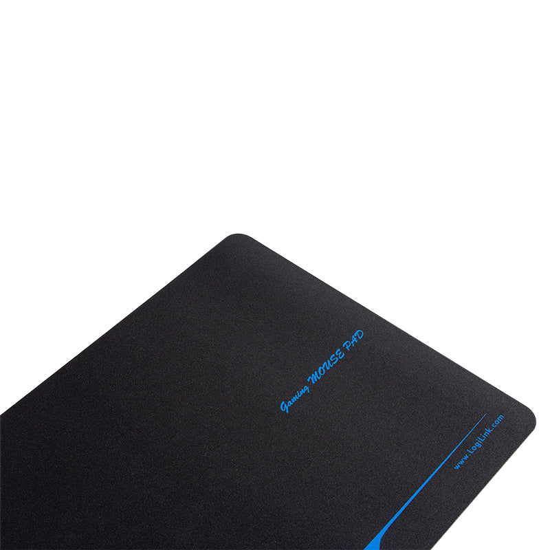 LogiLink ID0017 Mauspad Gaming-Mauspad Schwarz, Blau