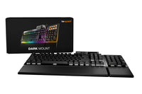 be quiet! Dark Mount Silent Tactile FR ISO Tastatur Gaming USB AZERTY Französisch Schwarz