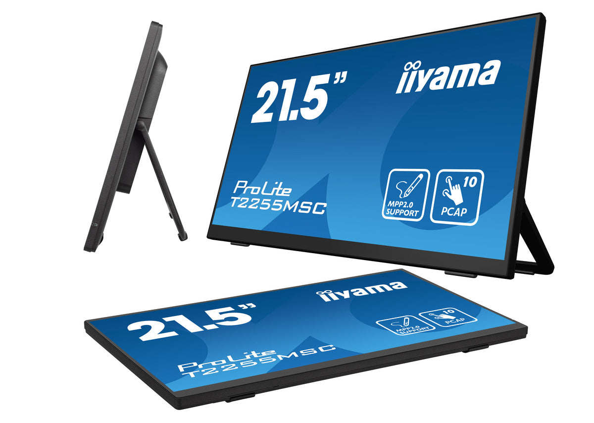 iiyama ProLite T2255MSC-B1 Computerbildschirm 54,6 cm (21.5") 1920 x 1080 Pixel Full HD LCD Touchscreen Schwarz