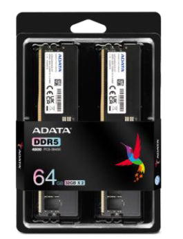 ADATA AD5U480032G-DT Speichermodul 64 GB 2 x 32 GB DDR5 288-pin DIMM ECC