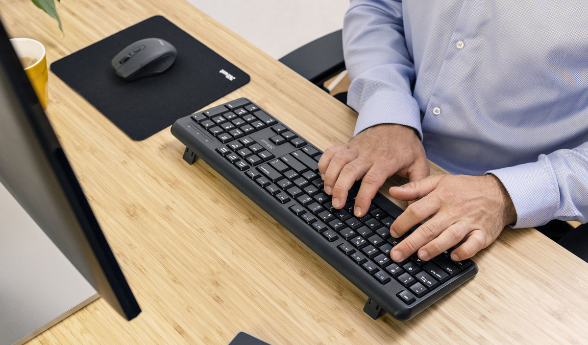 Trust TK-350 Tastatur Büro RF Wireless QWERTZ Deutsch Schwarz
