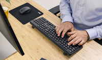 Trust TK-350 Tastatur Büro RF Wireless QWERTZ Deutsch Schwarz