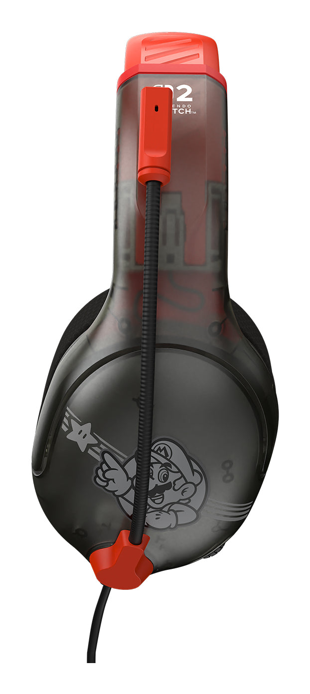 Turtle Beach Airlite Fit Casque Gaming Filaire – Sous licence officielle pour Nintendo Switch 1 et 2, robuste, léger, Mario Star