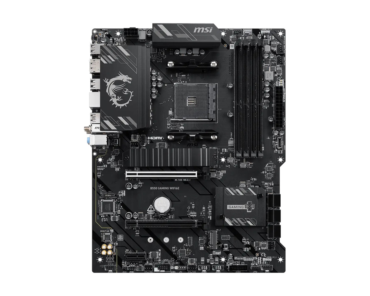 MSI B550 GAMING WIFI6E Motherboard AMD B550 Sockel AM4