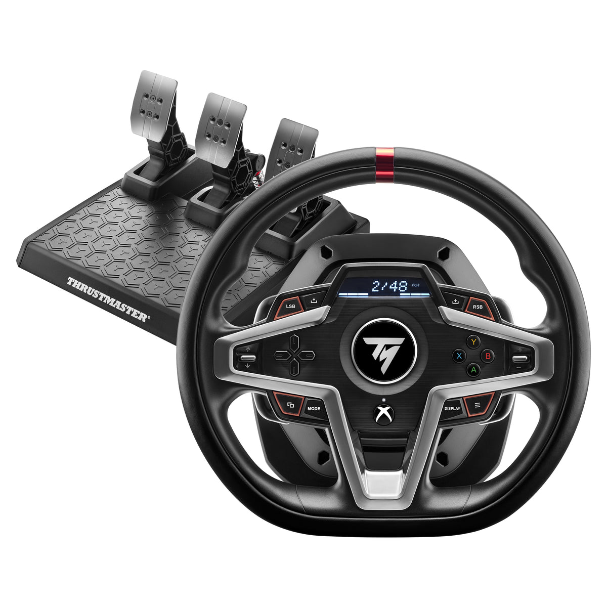 Thrustmaster T248 Schwarz USB Lenkrad + Pedale Analog / Digital PC, PlayStation 4, PlayStation 5