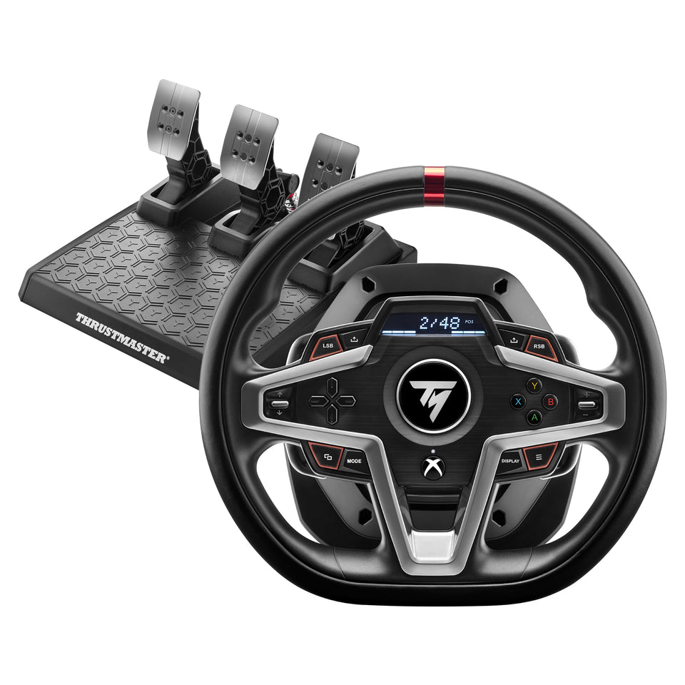 Thrustmaster T248 Schwarz USB Lenkrad + Pedale Analog / Digital PC, PlayStation 4, PlayStation 5