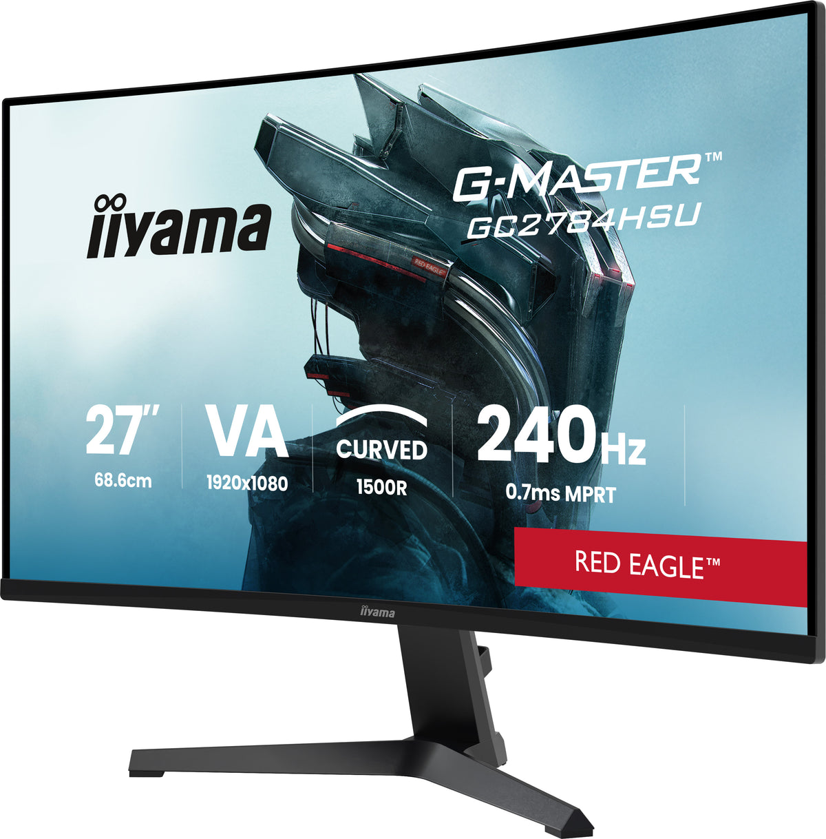 iiyama G-MASTER GC2784HSU-B1 27" 240H Computerbildschirm 68,6 cm (27") 1920 x 1080 Pixel Schwarz
