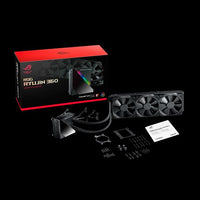 ASUS ROG RYUJIN 360 Prozessor All-in-One-Flüssigkeitskühler 12 cm Schwarz 1 Stück(e)