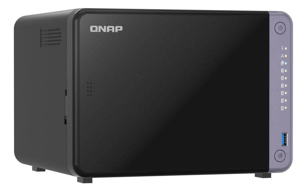 QNAP TS-632X-4G NAS & Speicherserver Tower Alpine Alpine AL-524 4 GB DDR4 QNAP QTS Schwarz