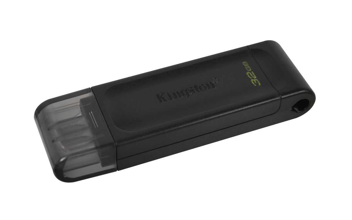 Kingston Technology DataTraveler 70 USB-Stick 32 GB USB Typ-C 3.2 Gen 1 (3.1 Gen 1) Schwarz