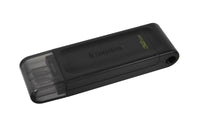 Kingston Technology DataTraveler 70 USB-Stick 32 GB USB Typ-C 3.2 Gen 1 (3.1 Gen 1) Schwarz