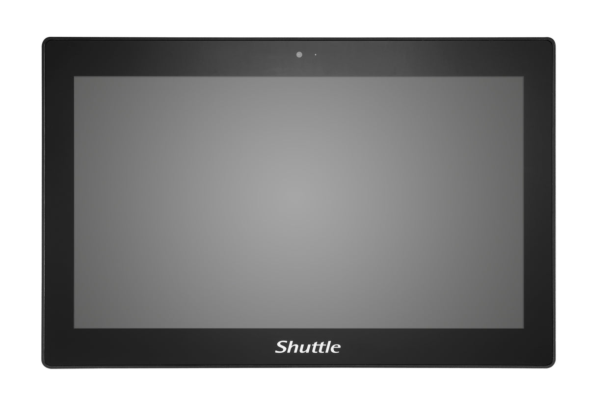 Shuttle All-In-One Panel PC Barebone P15WL01-i5 blau, 15.6" Multi-Touch-Screen, i5-8365UE, 2xLAN, IP65, lüfterlos, 24/7 Dauerbetrieb
