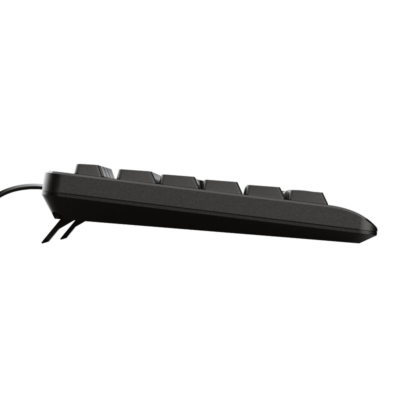 Trust TK-150 Tastatur Büro USB QWERTZ Deutsch Schwarz
