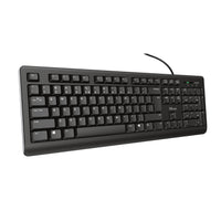 Trust TK-150 Tastatur Büro USB QWERTZ Deutsch Schwarz
