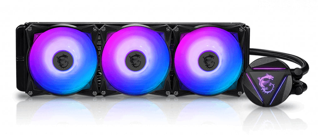 MSI MAG-CRLQD-360R2 Computerkühlsystem Hauptplatine, Prozessor Flüssigkeitskühlung 12 cm Schwarz