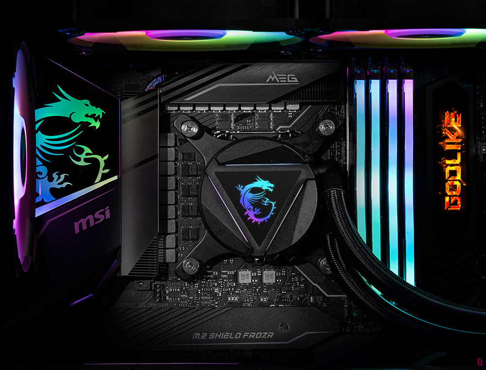 MSI MAG-CRLQD-360R2 Computerkühlsystem Hauptplatine, Prozessor Flüssigkeitskühlung 12 cm Schwarz