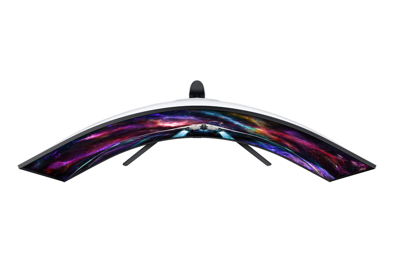 Samsung G95NC Computerbildschirm 144,8 cm (57") 7680 x 2160 Pixel Dual UHD QLED Weiß