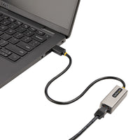 StarTech.com USB 3.0 auf Gigabit Ethernet Netzwerk Adapter - 10/100/1000 Mbit/s, USB auf RJ45, USB auf LAN Adapter, USB Ethernet Adapter (GbE), 30cm Festes Kabel, Treiberlose Installation