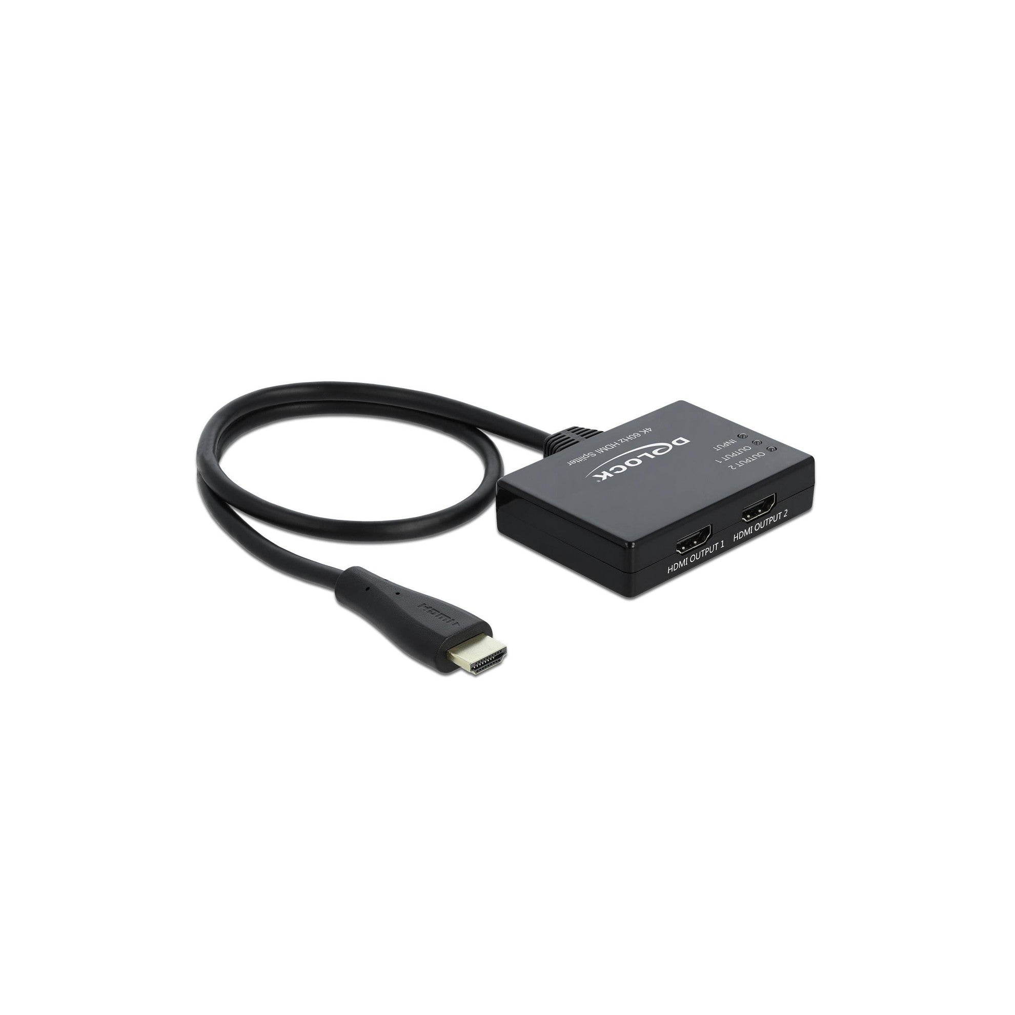 Delock Monitor Splitter, HDMI zu 2X HDMI