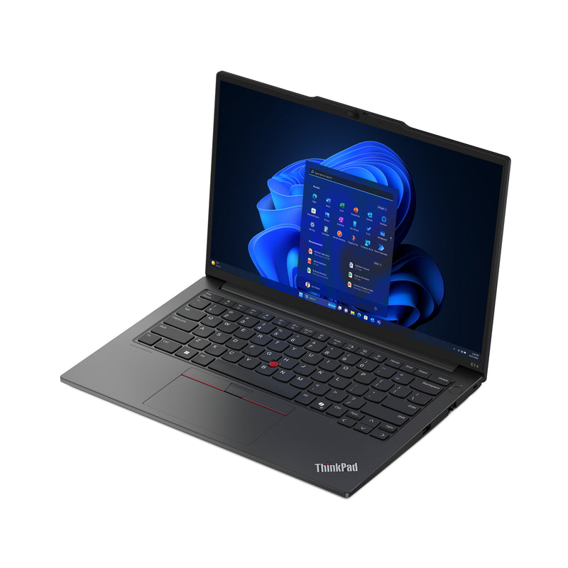Lenovo ThinkPad E14 Gen 6 (AMD) AMD Ryzen™ 5 7535HS Laptop 35,6 cm (14") WUXGA 16 GB DDR5-SDRAM 512 GB SSD Wi-Fi 6E (802.11ax) Windows 11 Pro Deutsch Schwarz