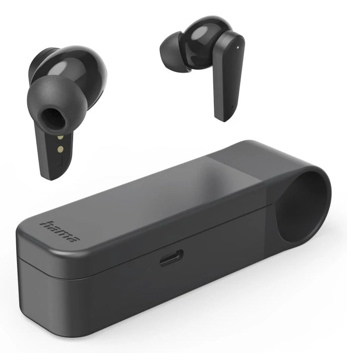 Hama Spirit Pocket II Kopfhörer True Wireless Stereo (TWS) im Ohr Anrufe/Musik Bluetooth Schwarz