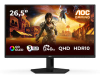 AOC G4 Q27G41ZDF Computerbildschirm 67,3 cm (26.5") 2560 x 1440 Pixel Quad HD QD-OLED Schwarz, Rot